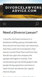 Mobile Screenshot of divorcelawyers-advice.com